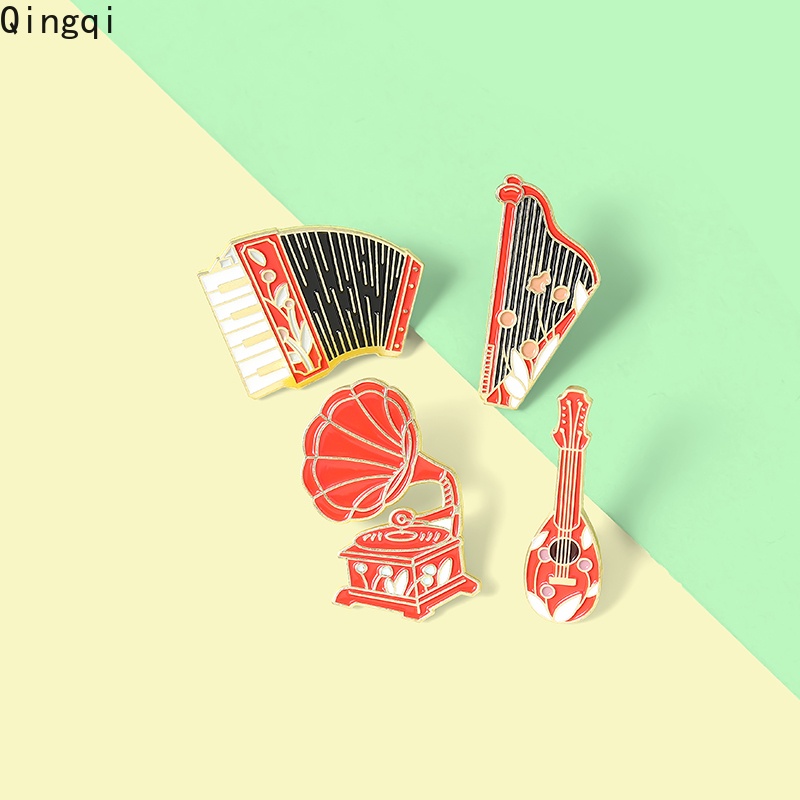 Ghim cài áo Miss Zoe hình các loại nhạc cụ cổ điển