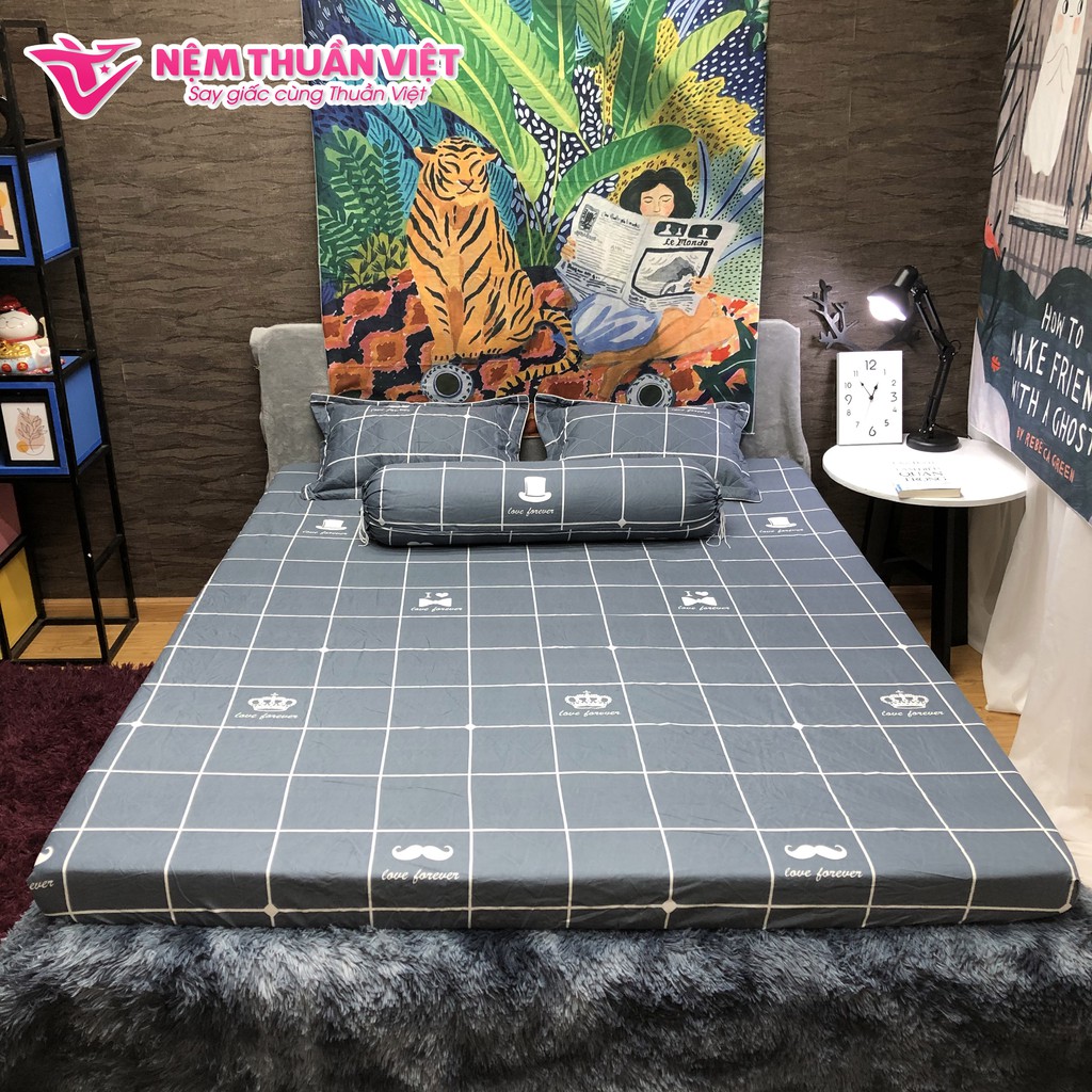Bộ ga gối 4 món Thuần Việt Cotton Poly Cao cấp All Kiểu | BigBuy360 - bigbuy360.vn