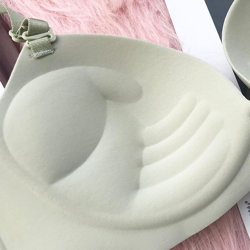 Áo Lót Su Muối Tiêu FO.COY Hình Chiếc Lá Nâng Ngực Mút Dày 3.5Cm - áo form nhỏ