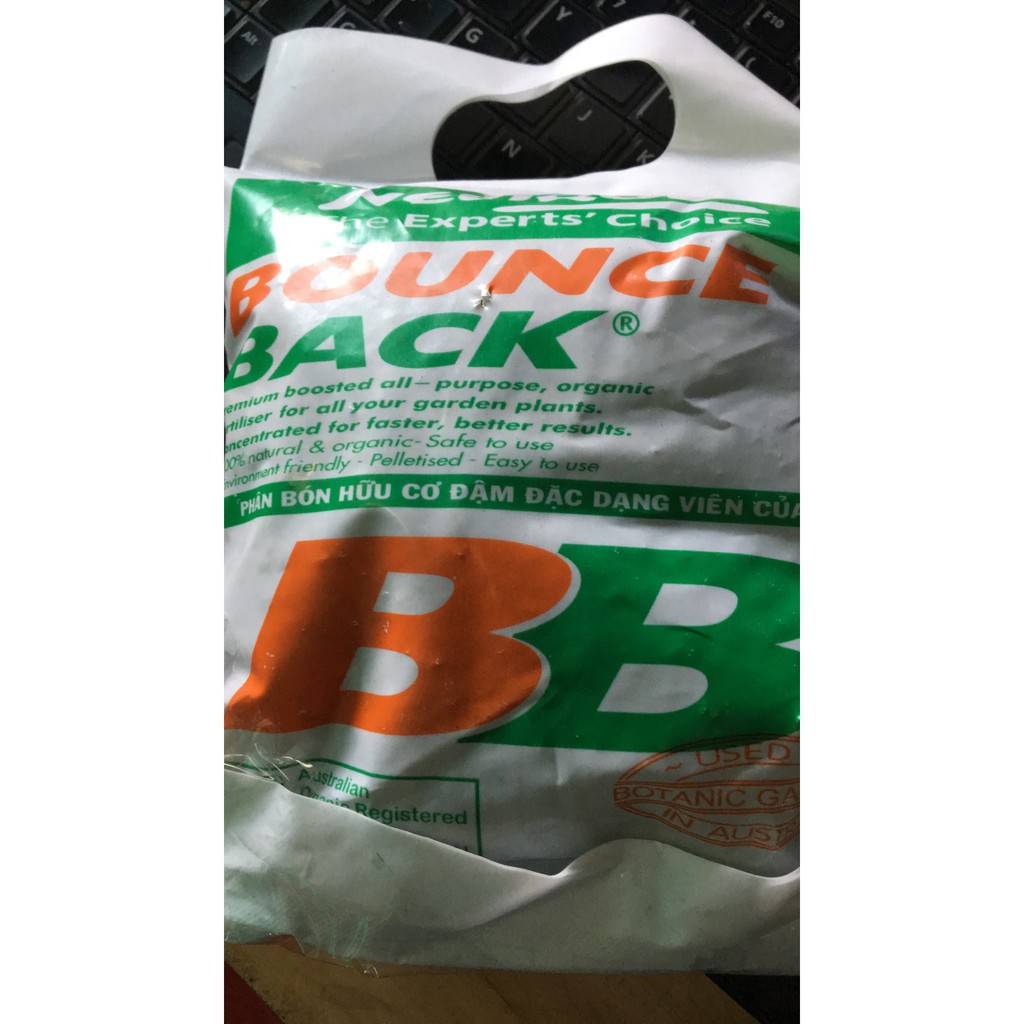 Phân bón hữu cơ Bounce Back dạng viên nén túi 5kg