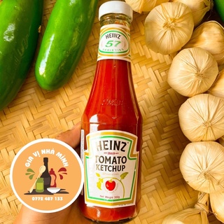 TƯƠNG CÀ HEINZ TOMATO KETCHUP CHAI THUỶ TINH 300GR