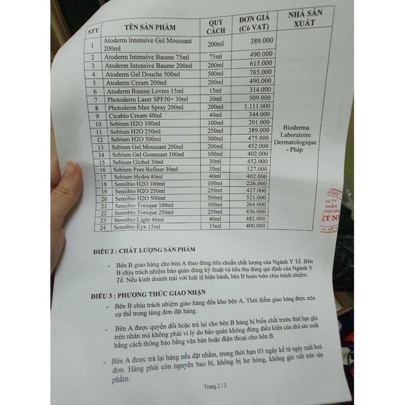 [FREE SHIP] Kem Dưỡng Ẩm se khít lỗ chân lông Bioderma