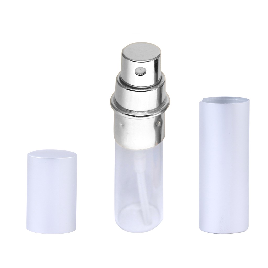 Chai chiết nước hoa vỏ nhôm thân tròn 10ml