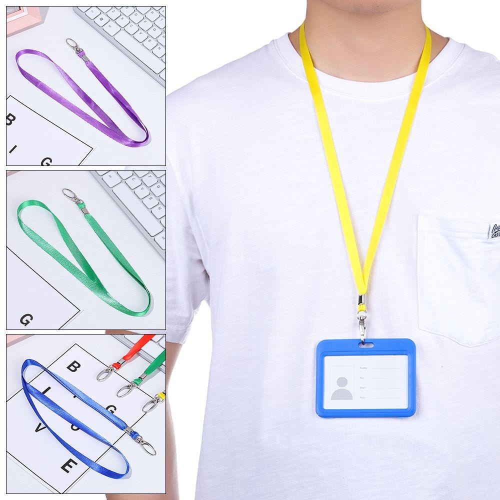 LAKAMIER 1 Dây Đeo Cổ Dày Dặn Giữ Huy Hiệu Thời Trang Cho Văn Phòng