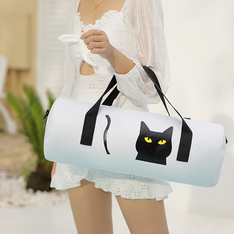 Túi Tote Du Lịch Đeo Vai Chia Ngăn Khô Và Ướt Tiện Lợi