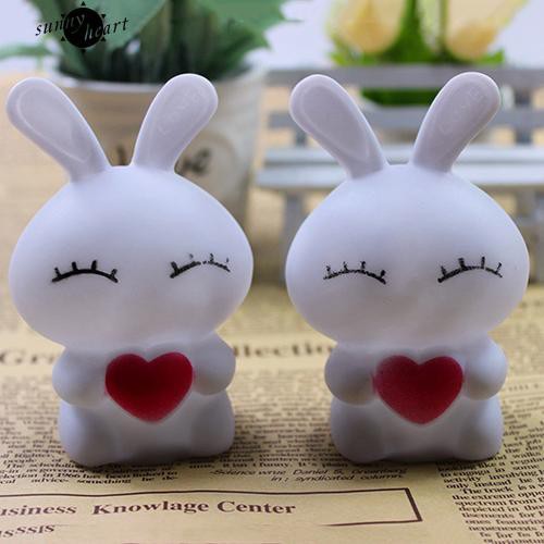 Đèn LED dùng ban đêm hình thỏ xinh xắn đổi màu