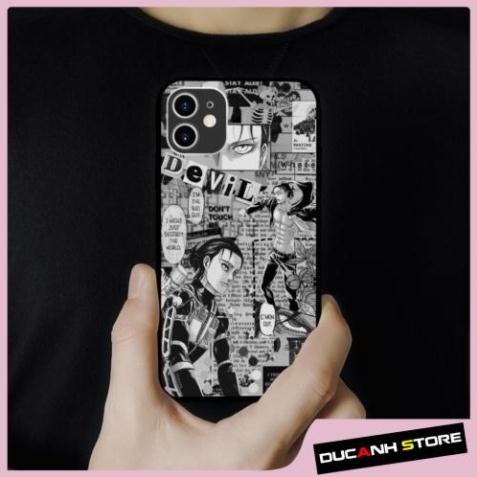 Ốp lưng iphone SAMSUNG hình Ảnh Ghép Manga Eren Yeager collage lưng nhám  cho các dòng iPhone PAP20210938