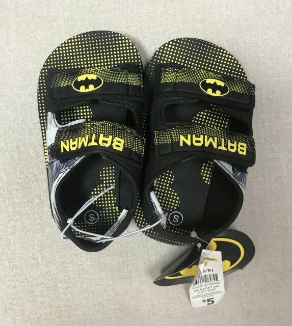 Sandal Marvel dính quai cho bé trai 1-6 tuổi