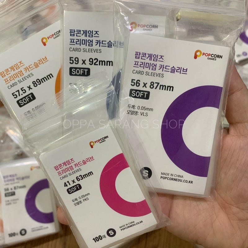 SOFT 🍿 Size CARD thông dụng - BỌC CARD BO GÓC, có ship HỎA TỐC