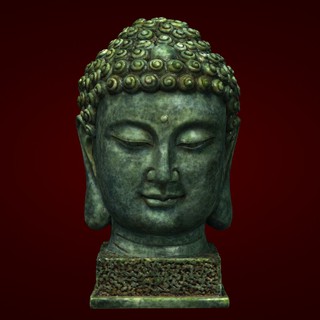 Tượng đầu phật Thích Ca - Xưởng E3D - Decor trang trí nhà - Tượng trang trí bể cá - PH 002