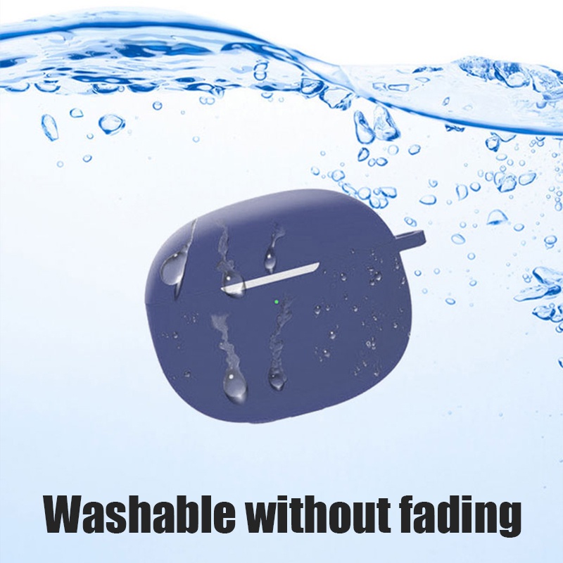 Ốp Hộp Đựng Tai Nghe Nhét Tai Silicon Mềm Chống Sốc Có Dây Xích Cho Xiaomi Redmi Buds 4 4pro Buds4 Redmi Buds 4 Pro