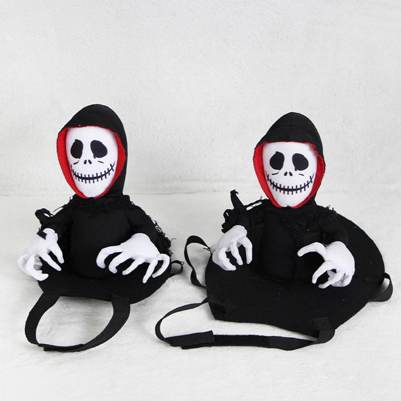 Mũ Hóa Trang Ma Quỷ Phong Cách Halloween Cho Thú Cưng