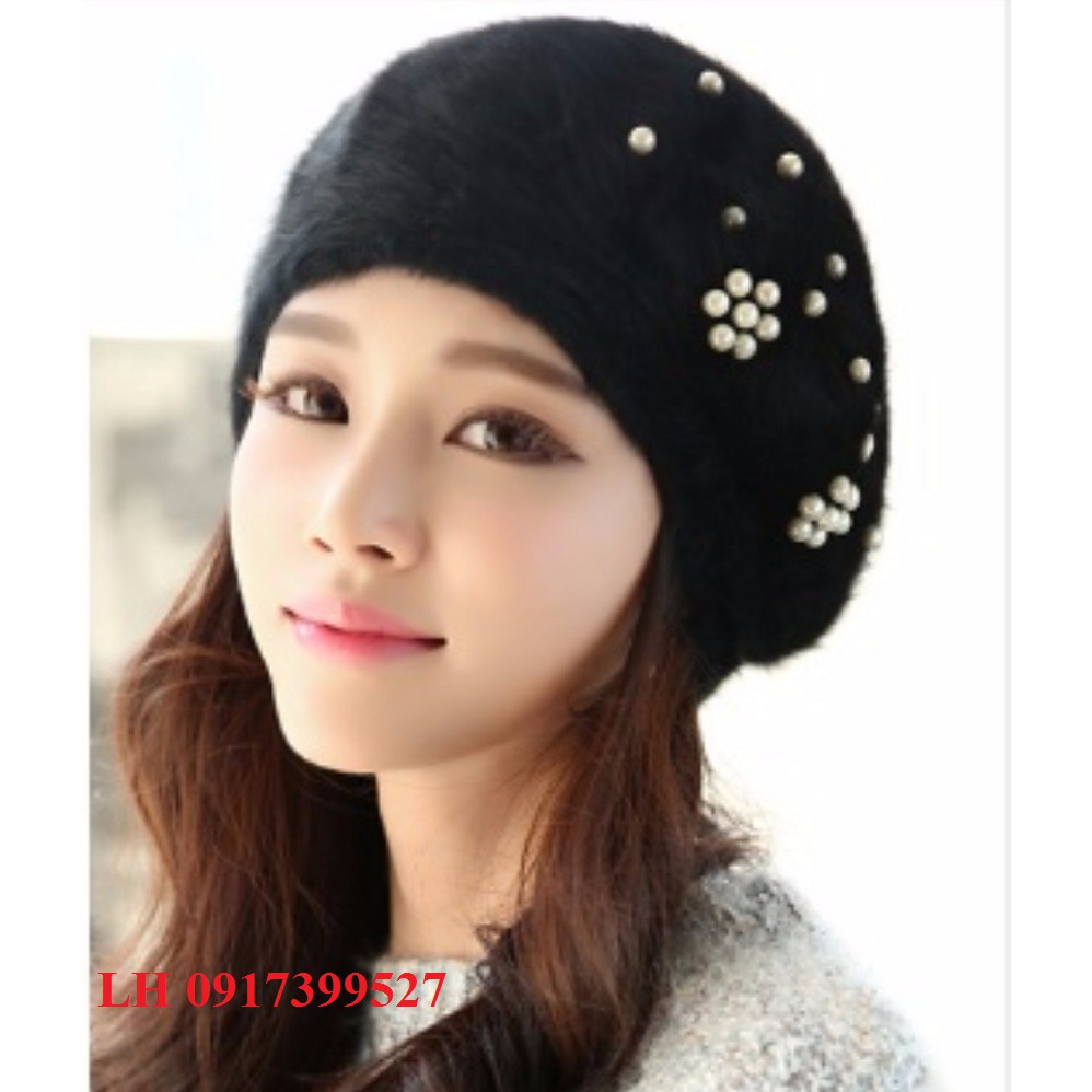 Nón beret mũ bêre nữ đẹp thời trang Hàn Quốc