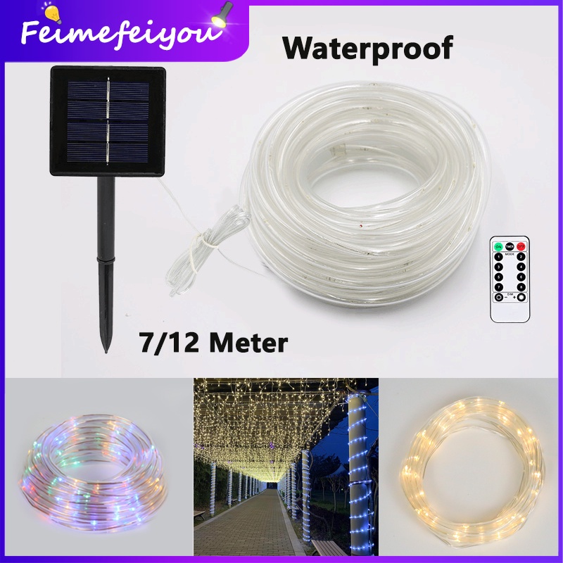 Dây đèn LED 7/10m 50/ 100 bóng màu trắng/vàng trang trí giáng sinh