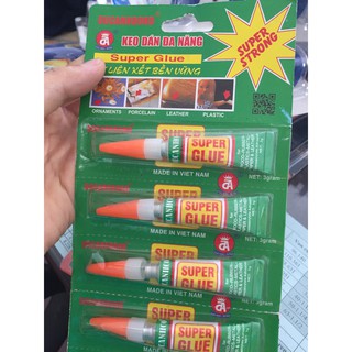 10 tuýp keo dán đa năng Super Glue