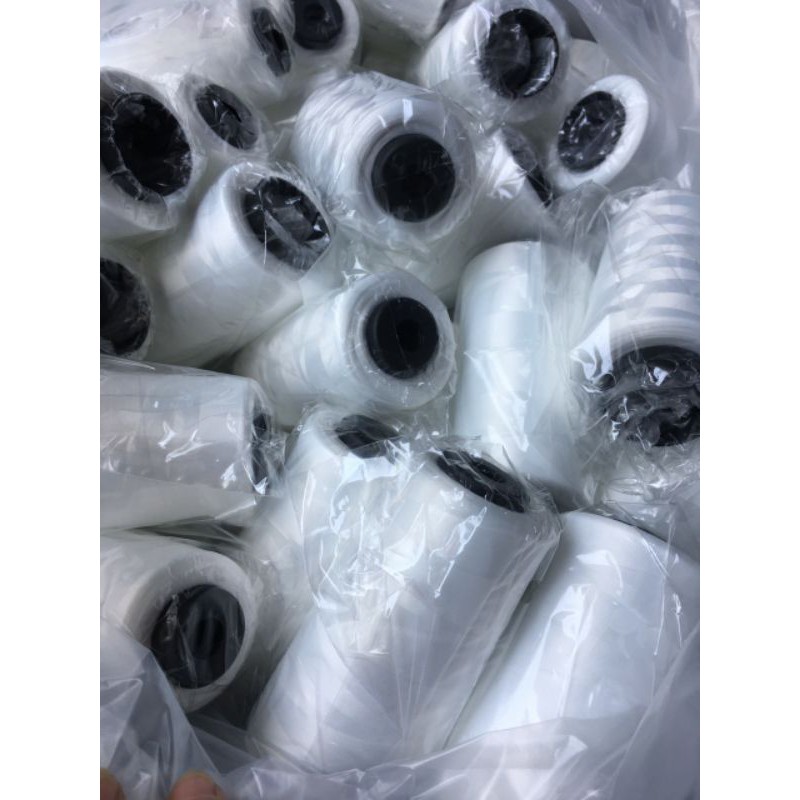 Chỉ tơ vắt sổ đen, trắng bán cân