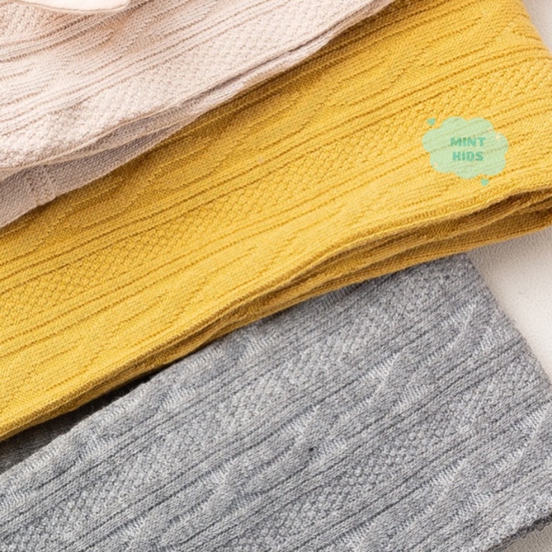 Quần Tất Cho Bé, Quần Legging Cho Bé Gái 0 Đến 8 Tuổi Mềm Mại, Ấm Áp Đính Nơ Duyên Dáng QT-03