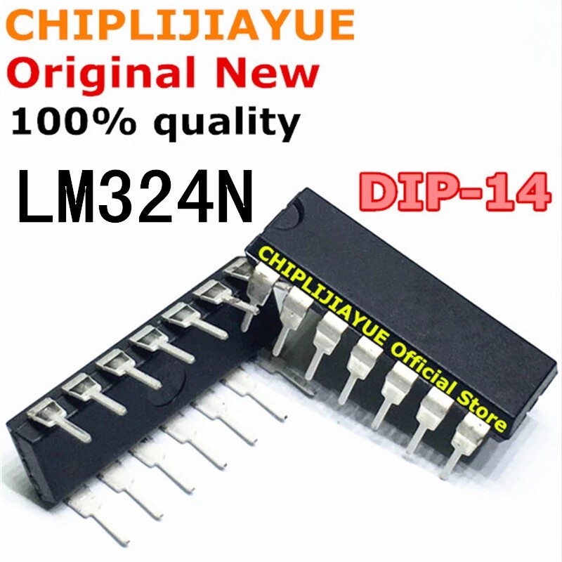 20 CHIẾC LM324 LM324N DIP14 324 DIP-14 DIP IC Chipset mới và nguyên bản