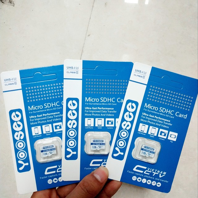 [Giảm giá sốc] QUAY VIDEO 4K - Thẻ nhớ microSDXC Yoosee Extreme Plus 128GB | BigBuy360 - bigbuy360.vn