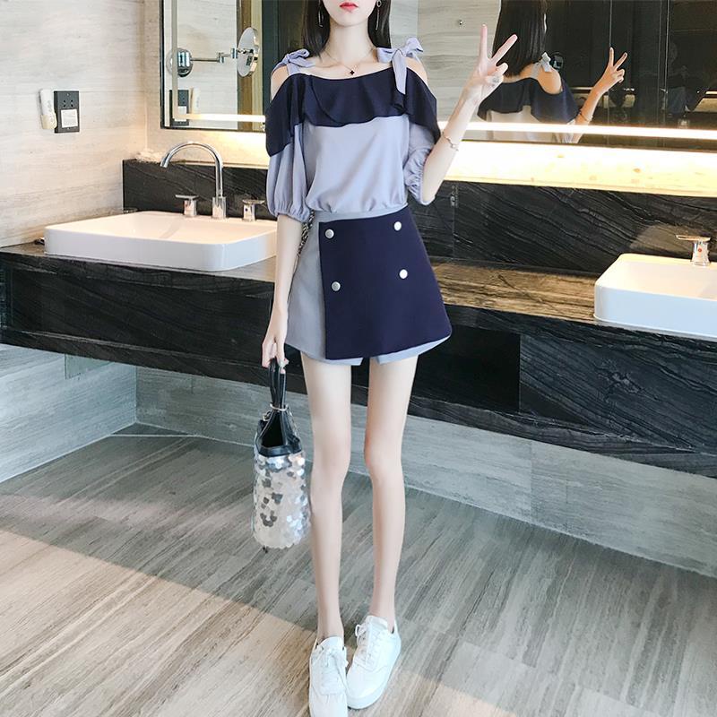 Set Áo Váy Quần Phong Cách Phương Tây Thời Trang Mùa Hè