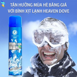 Bình Xịt Lạnh Siêu Tốc UWELL Đánh Tan Cái Nóng Mùa Hè Công Nghệ Đài Loan Chai 260ml.