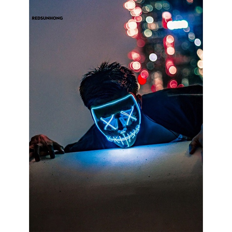 Đèn phát sáng hình chữ V độc đáo cho Halloween