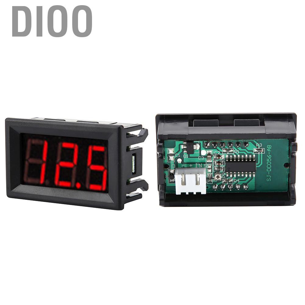 Vôn kế kỹ thuật số 3 dây DC 0-100V màn hình led 0.56inch