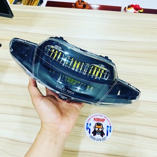 Đầu đèn led 2 tầng dành cho xe WAVE nhỏ
