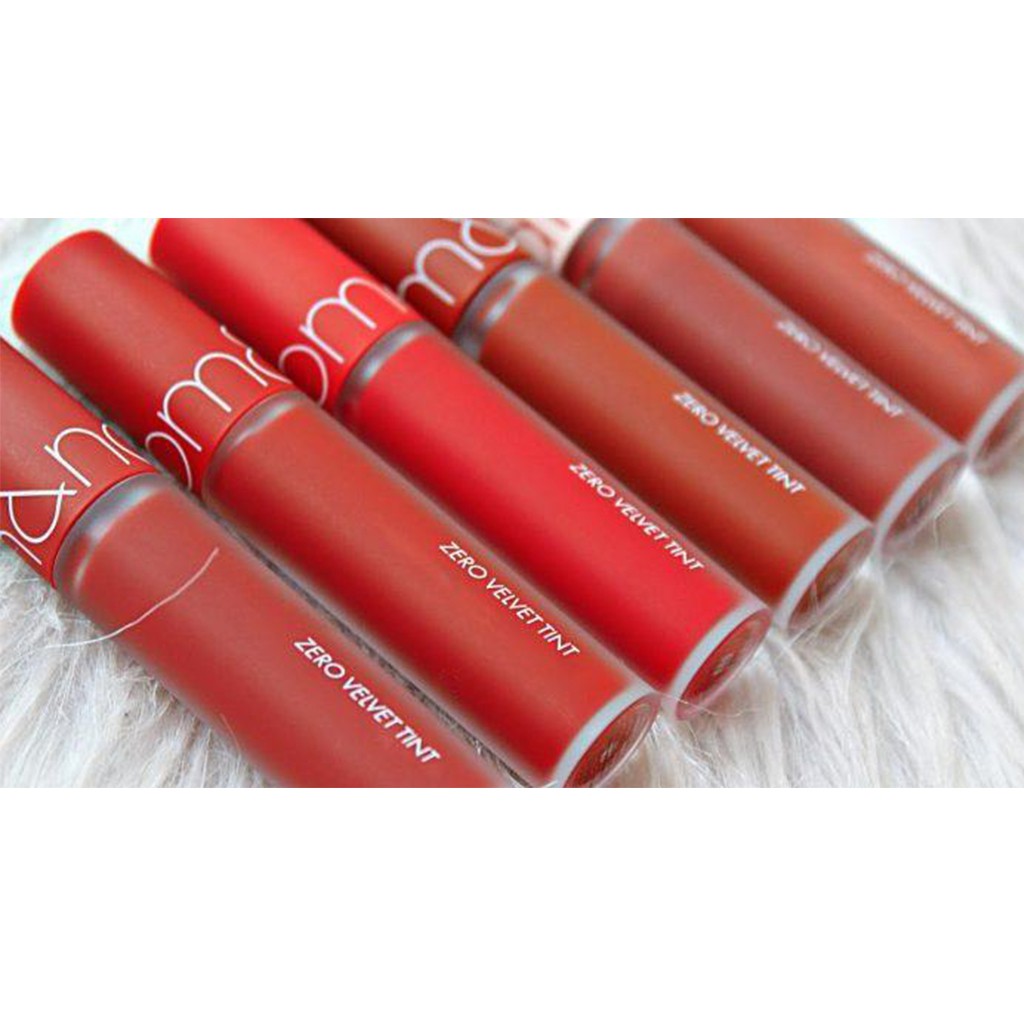 Son Kem Lì Romand Zero Velvet Tint Ver 2