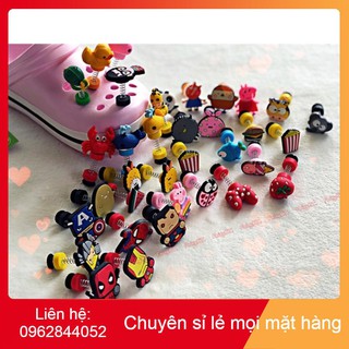 Miếng jibbitz jitbitz lò xo (hình thật hết)