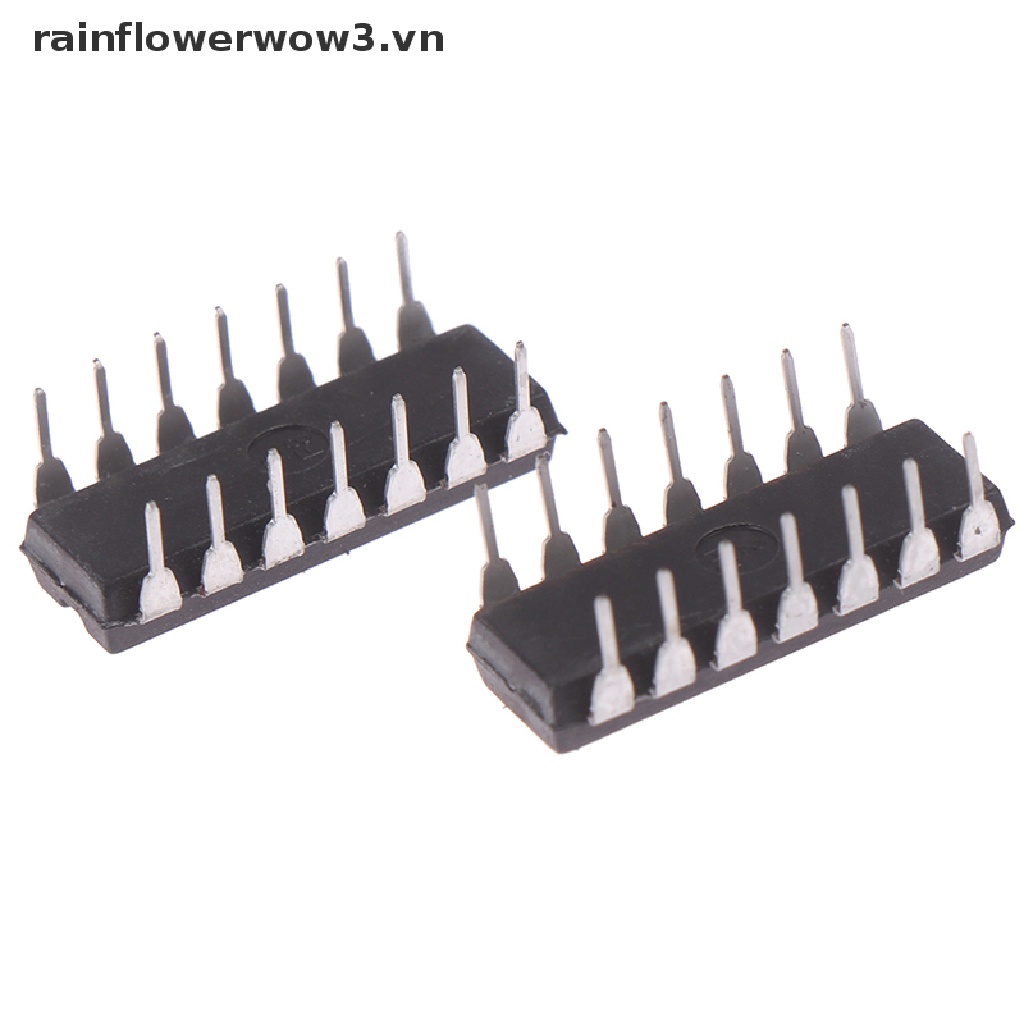 Bộ 10 Linh Kiện Điện Tử CD4093BE CD4093 4093 DIP-14 Chất Lượng Cao