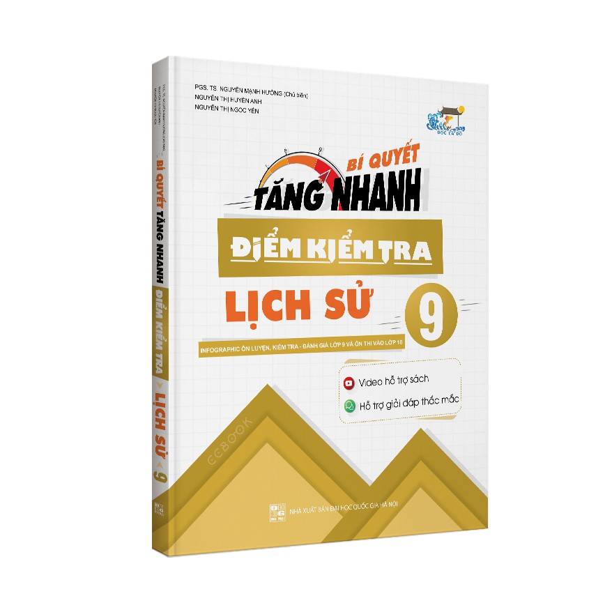 Sách - Combo Bí quyết tăng nhanh điểm kiểm tra Văn Sử Địa lớp 9 - Ôn thi vào 10