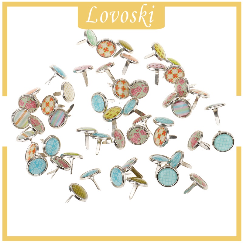 Set 50 Chốt Kim Loại Chuyên Dụng Cho Sổ Lưu Niệm