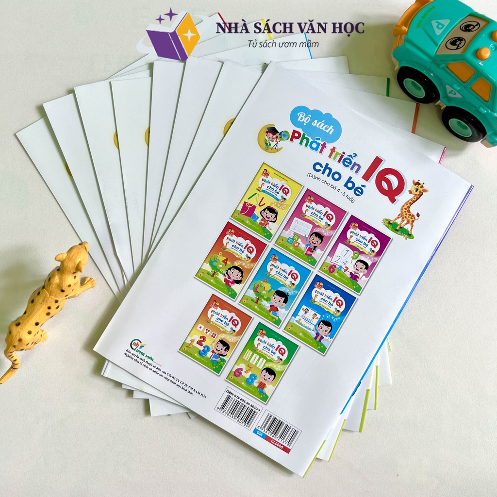 Sách - Phát Triển IQ Cho Bé - Dành Cho Bé 4-5 Tuổi