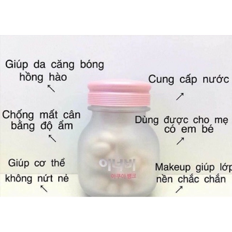 Viên uống cấp nước Innerb aqua rich và inerb aqua bank