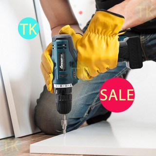 Máy khoan cầm tay pin lithium 12v - tặng mũi vặn tháo vít lumvum