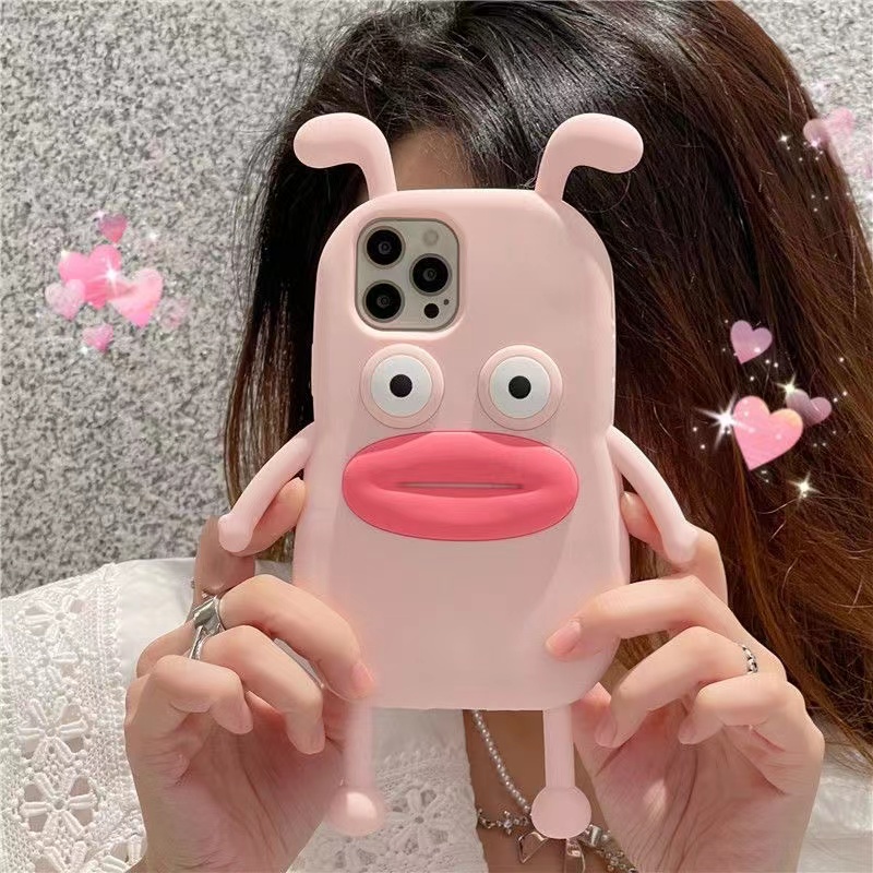 Ốp Lưng Hình Con Thỏ Hoạt Hình Cho iPhone 13 / 11 / 12PRO MAX / 13PRO MAX Soft shell anti-drop