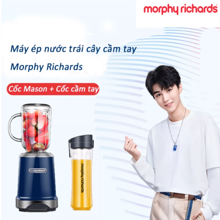 Máy Xay Sinh Tố cầm tay MR9500, thương hiệu cao cấp Morphy Richards [CHÍNH HÃNG - BẢO HÀNH 1 NĂM]