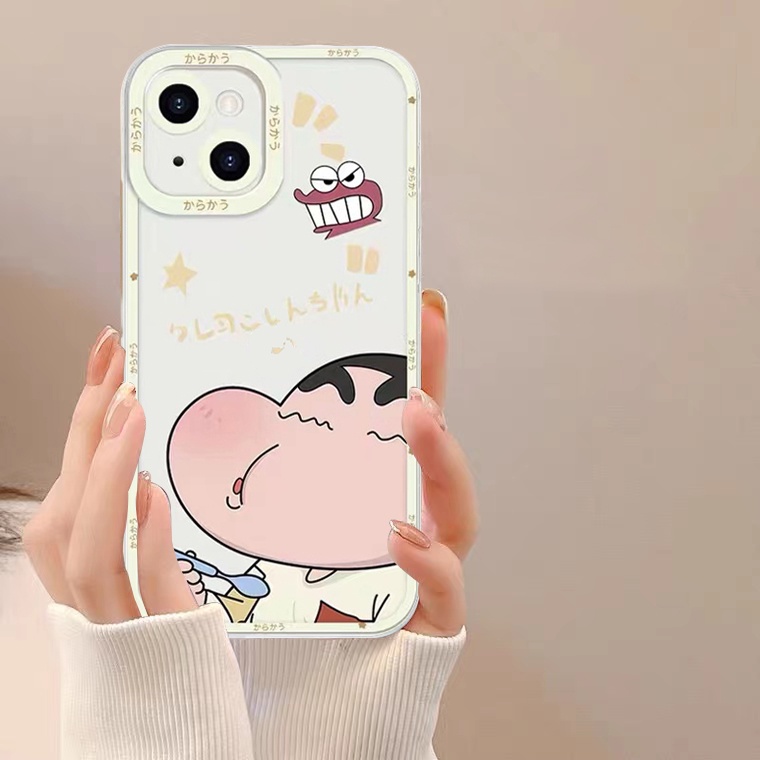 Ốp Điện Thoại Silicon Tpu Mềm Trong Suốt In Hình Hoạt Hình Cho Iphone 11 12 13 Pro Max Xr X Xs Max 6 6s 7 8 plus