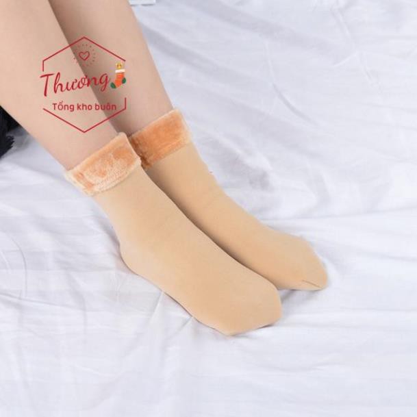 Tất lót lông siêu ấm