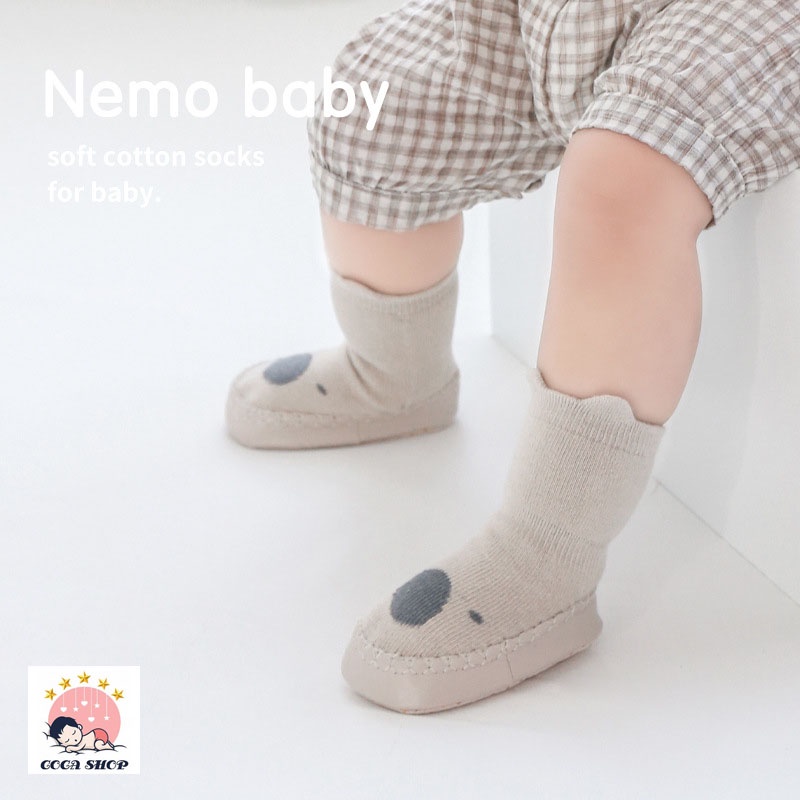 Giày Tập Đi Nemo Cổ Cao Cho Bé Siêu Kute Mẫu Mới Nhất 2022