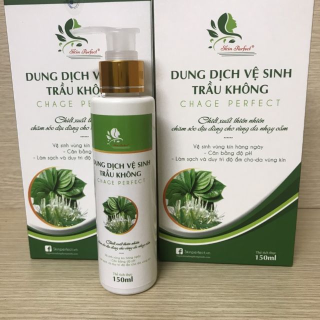 Dung dịch vệ sinh trầu không chage perfect