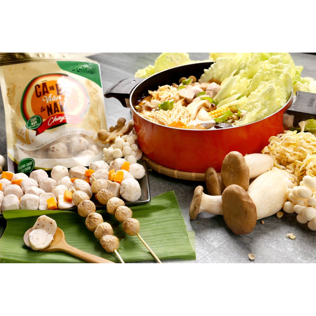 [CHỈ GIAO TPHCM] Cá & Bò Viên Từ Nấm Chay An Nhiên, Thịt Chay, Thực Phẩm Chay Dinh Dưỡng, Thuần Chay Healthy, Đồ Ăn Chay | BigBuy360 - bigbuy360.vn