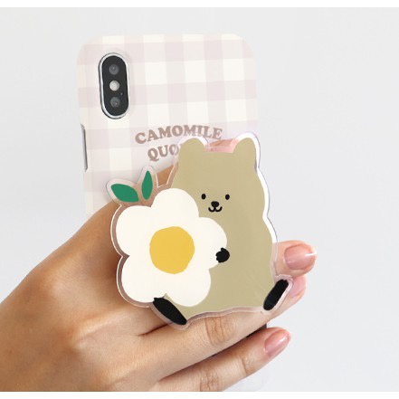 Giá đỡ điện thoại bằng acrylic dễ thương phong cách Hàn Quốc