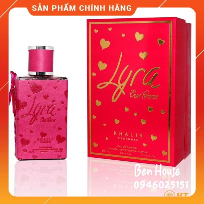 < GIÁ SIÊU RẺ> Nước hoa Dubai Cho Nữ Thanh Ngọt Tươi Mát LYRA ( Nhung hồng) 100ml | BigBuy360 - bigbuy360.vn
