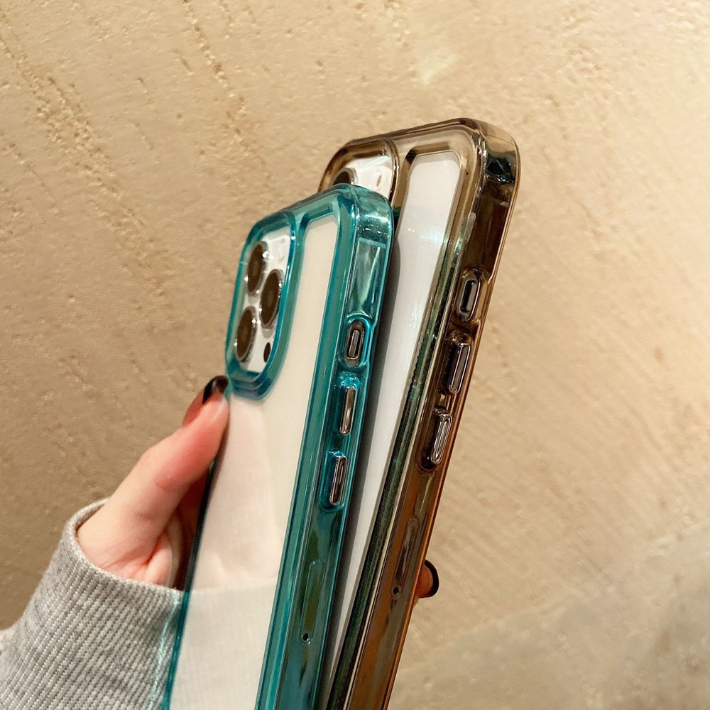 Ốp lưng trong suốt chống va đập cho iphone 15 14 11 13 12 pro max mini x xr x xs 7 8 plus bảo vệ ống kính máy ảnh nắp cứng