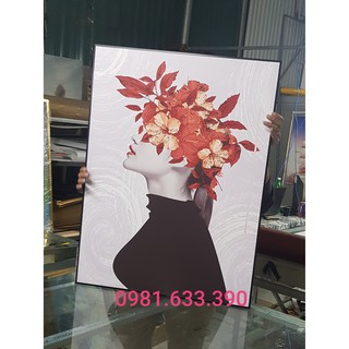 Khung Tranh Canvas Cao Cấp (Kèm Khung + Đinh Treo) ẢNH THẬT