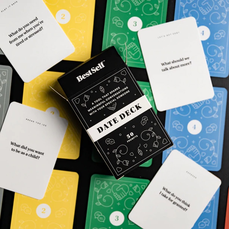 Thẻ Trò Chơi Date Deck by BestSelf A Tool That Sparks Meaningful Conversations with Your Special Someone