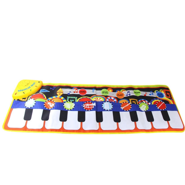 Thảm âm nhạc piano có nhạc cho bé tập bò