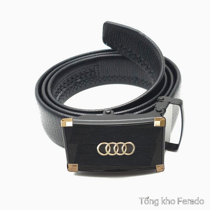 Thắt Lưng Da Nam Hàng Hiệu MC01 Khóa Cài Cao Cấp. Dây Nịch Nam Da Bò